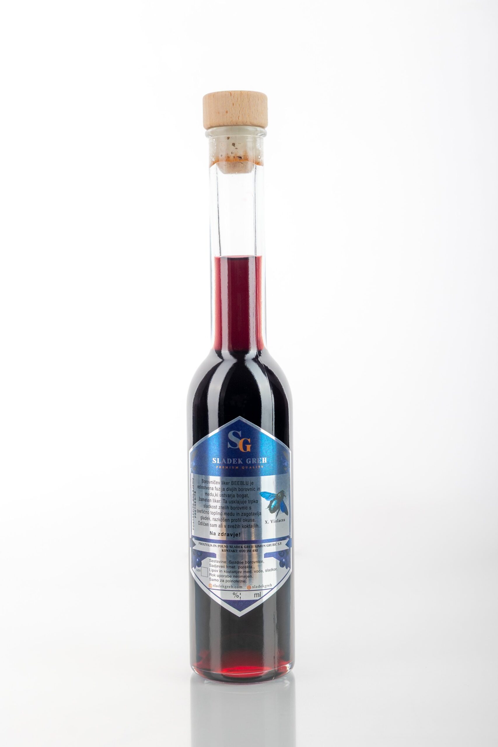 Beeblu "borovničev liker" 200ml - slika 2