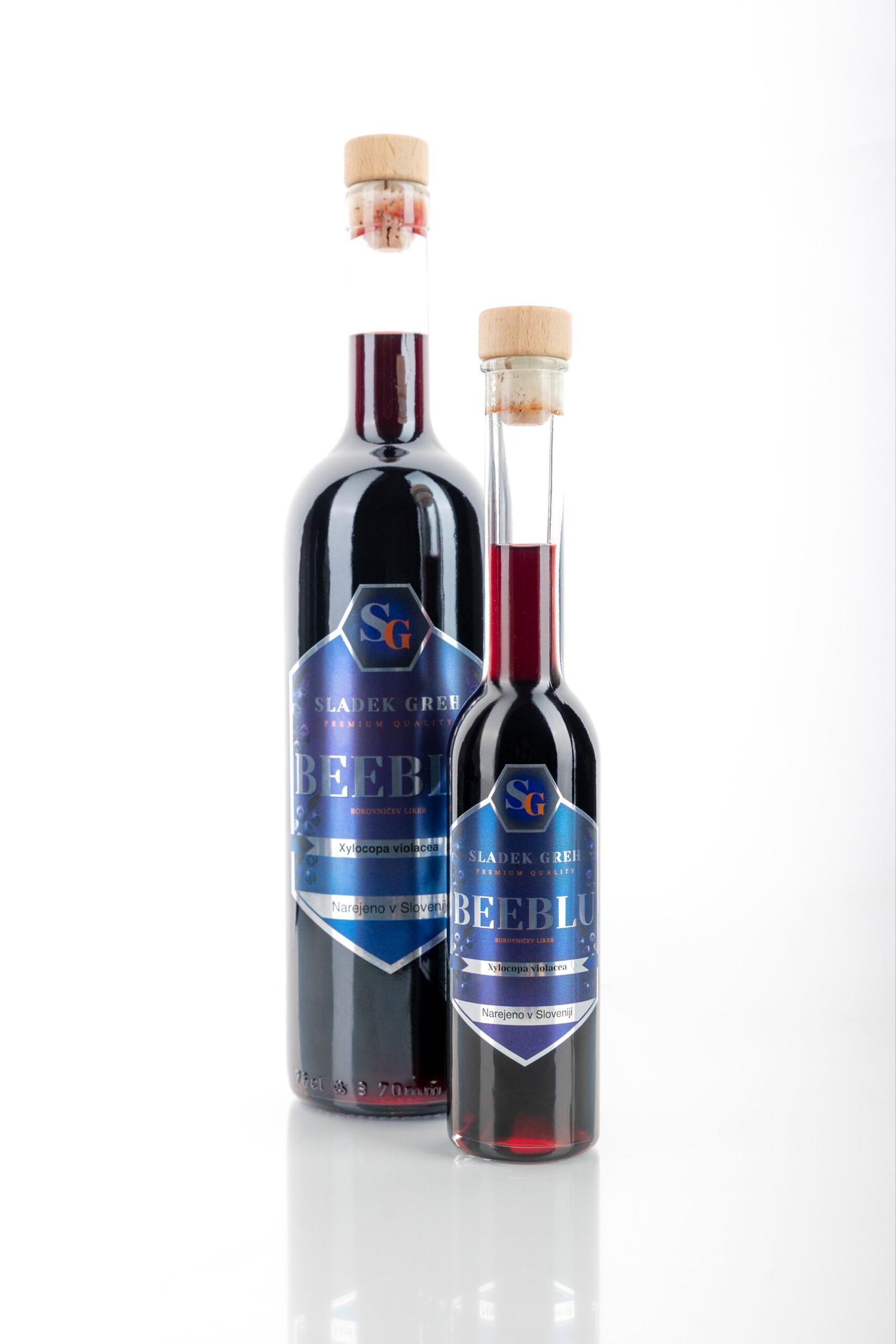 Beeblu "borovničev liker" 750ml - slika 4